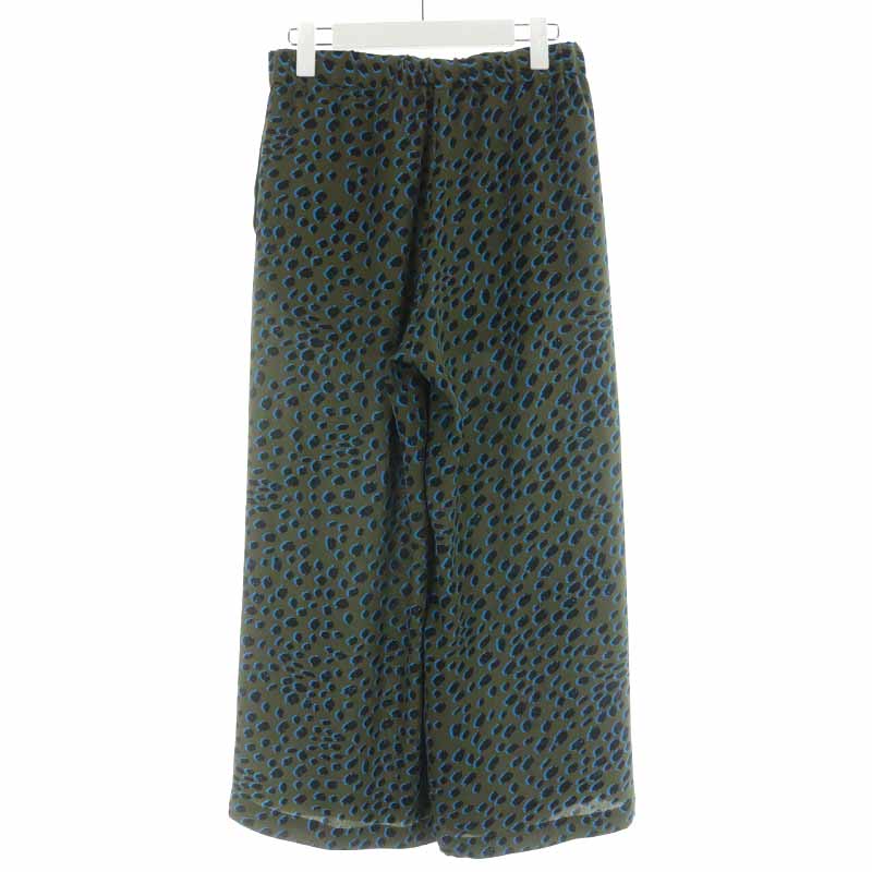 ポールスミス PAUL SMITH PS ワイドパンツ ロング ヒョウ柄 レオパード 