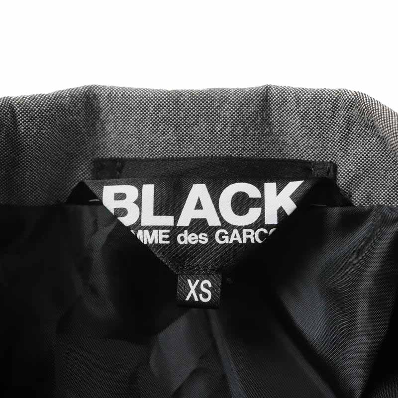 人気急上昇 ブラックコムデギャルソン AD2019 ドッキングジャケット