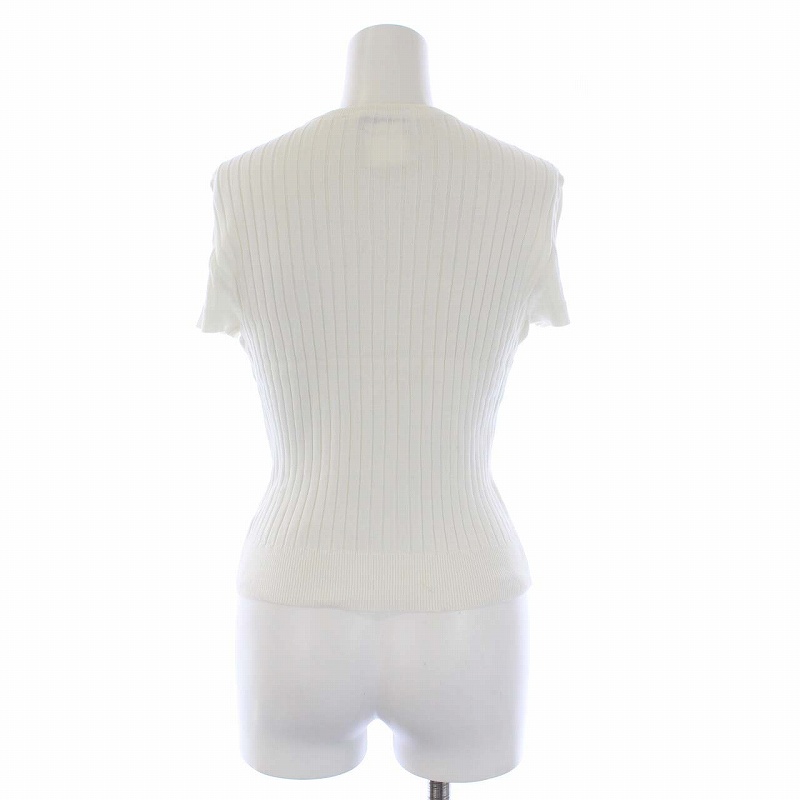 シャネル CHANEL 97P ヴィンテージ ニット カットソー 半袖 クルー