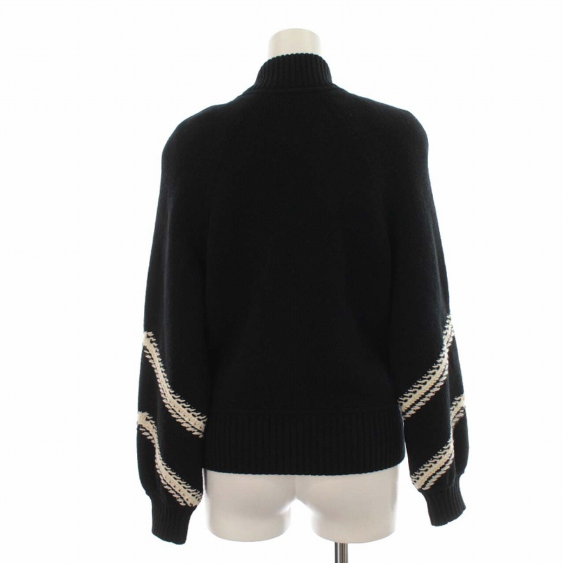 シャネル CHANEL 2016年製 ニットブルゾン ジャケット ウール カシミヤ 
