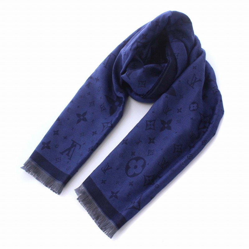 ルイヴィトン LOUIS VUITTON 19年製 ストール ショール モノグラム 