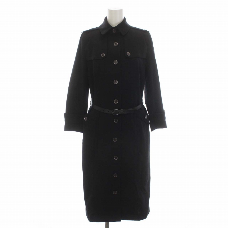 バーバリー ロンドン BURBERRY LONDON トレンチワンピース ひざ丈 長袖  