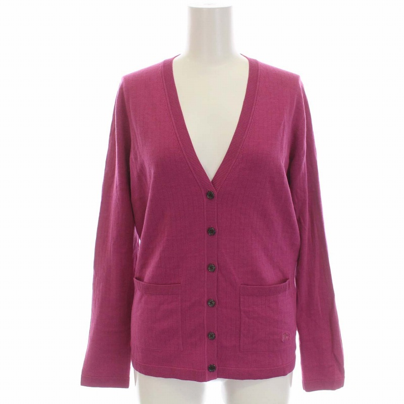 バーバリー ロンドン BURBERRY LONDON カーディガン ニット Vネック  