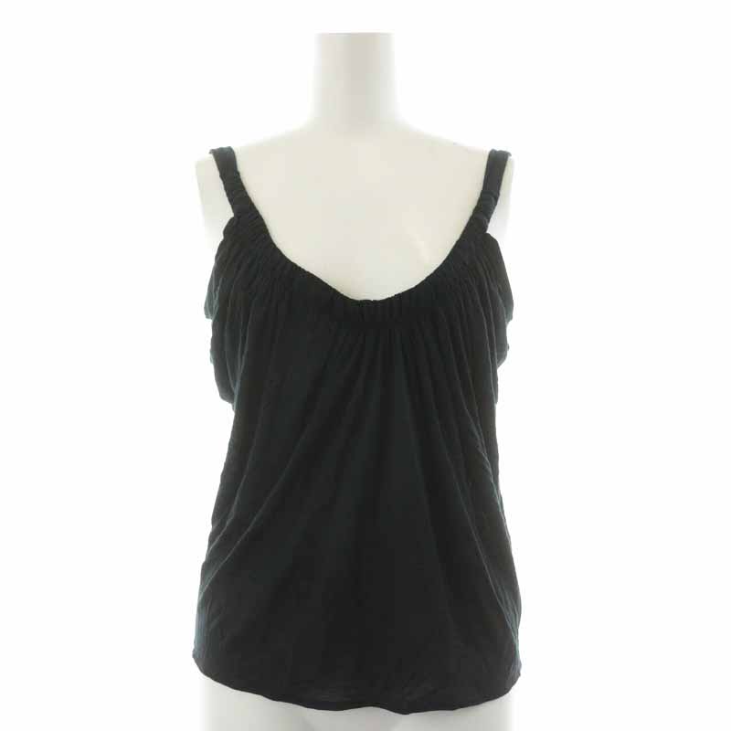 グッチ GUCCI キャミソール XS 黒 ブラック /RY41 レディース 081  