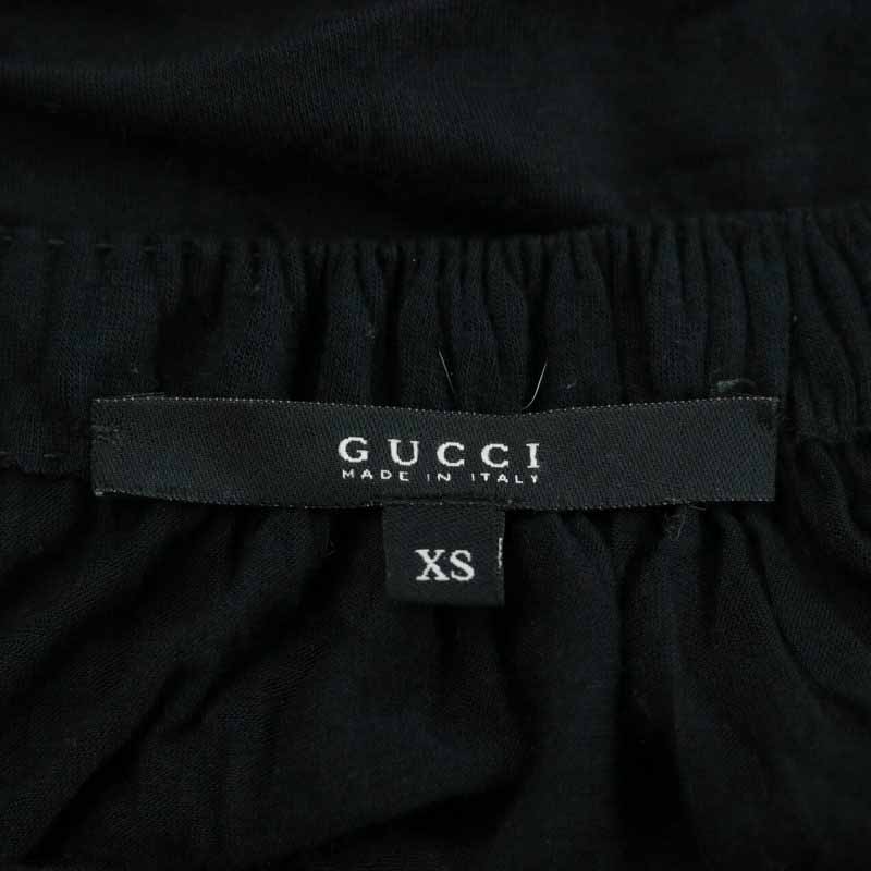 グッチ GUCCI キャミソール XS 黒 ブラック /RY41 レディース 081 