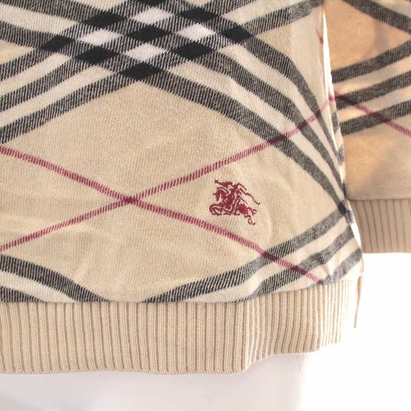 バーバリー ロンドン BURBERRY LONDON ニット カットソー 七分袖 バーバリー ロンドン BURBERRY LONDON ニット カットソー 七分袖