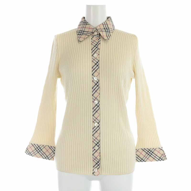 バーバリー ロンドン BURBERRY LONDON ニットシャツ セーター ウール  