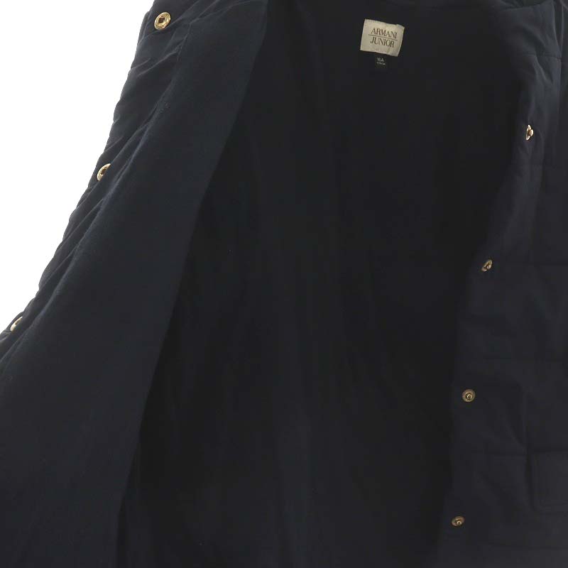 アルマーニ ジュニア ARMANI Jr 中綿ジャケット ノーカラー アウター  