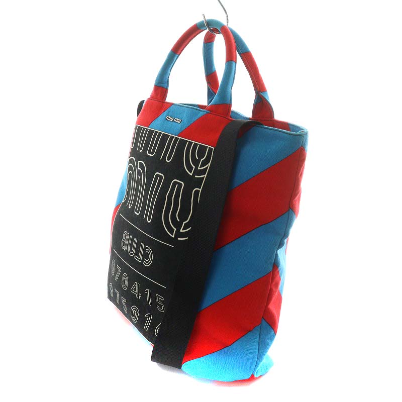 ミュウミュウ miumiu CLUB トートバッグ ハンドバッグ