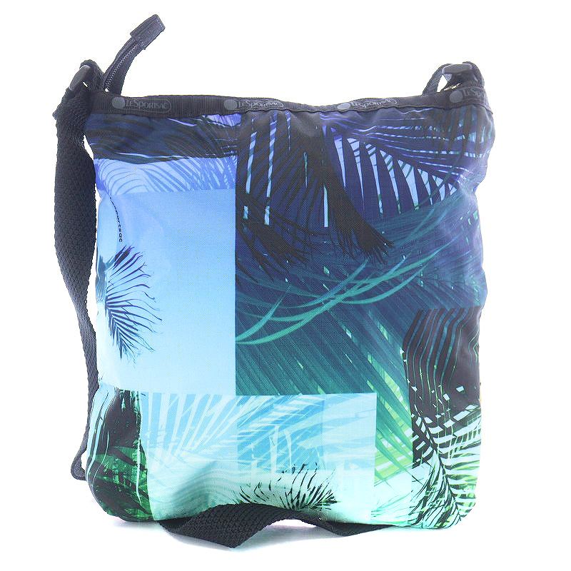 レスポートサック LesportSAC ショルダーバッグ ヤシの木 総柄 