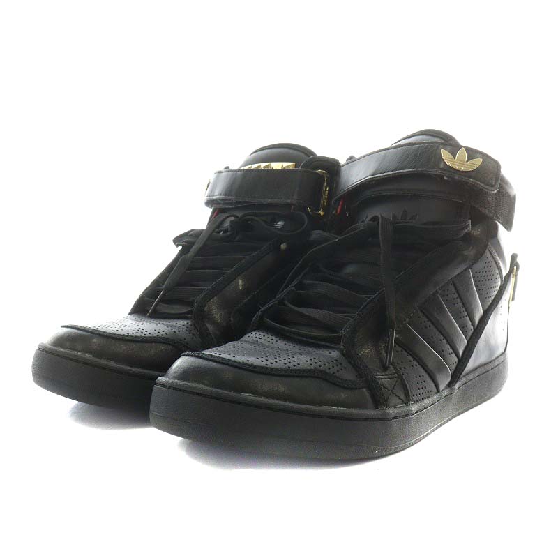 【adidas】Originals フェイクレザー ハイカット スニーカー アディダス adidas ADI RISE 3.0 ハイカット スニーカー
