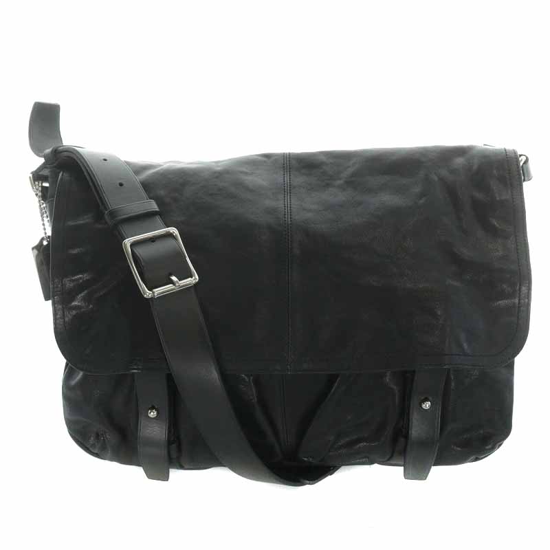 コーチ COACH メッセンジャーバッグ ショルダーバッグ フルグレイン 