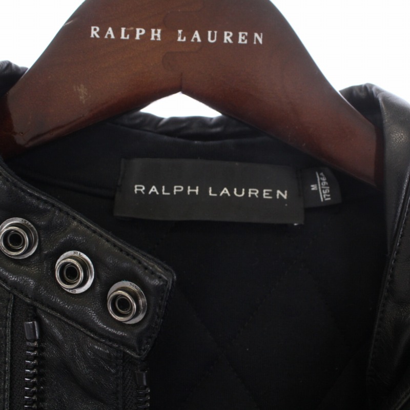 ラルフローレン RALPH LAUREN BLACK LABEL レザージャケット 