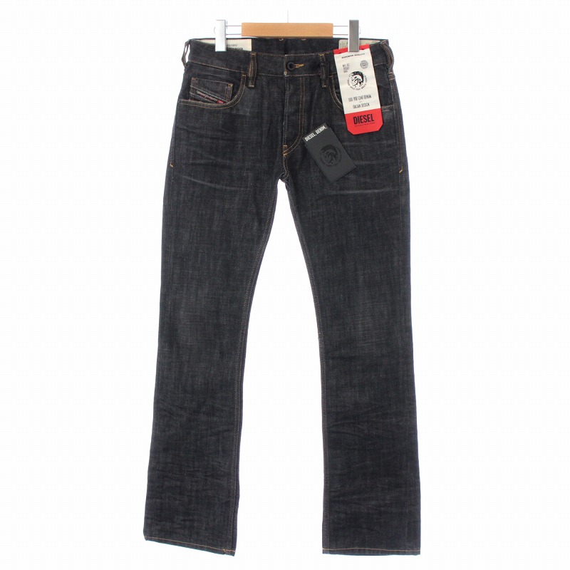 未使用品 ディーゼル DIESEL D-LIGENZ デニムパンツ ジーンズ ボタン 