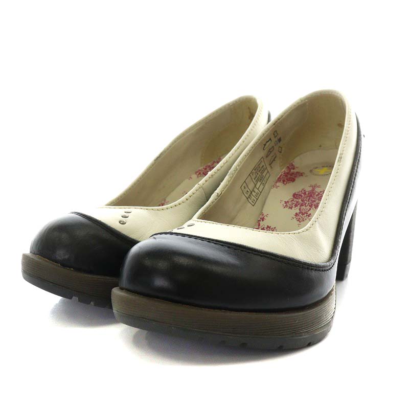 ドクターマーチン DR.MARTENS パンプス チャンキーヒール レザー