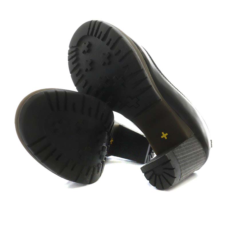 ドクターマーチン DR.MARTENS パンプス チャンキーヒール レザー UK4