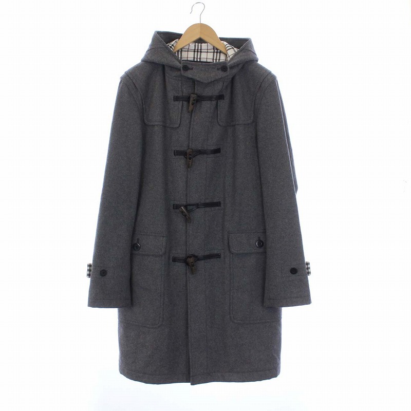 BURBERRY BLACK LABEL ダッフルコート グレー BURBERRY BLACK LABEL グレー ダッフルコート バーバリー
