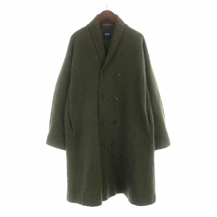 フォーティーファイブアールピーエム 45R 45rpm ラムウールのPコート  