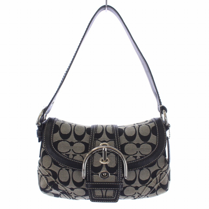 コーチ COACH ワンショルダーバッグ シグネチャー キャンバス レザー 