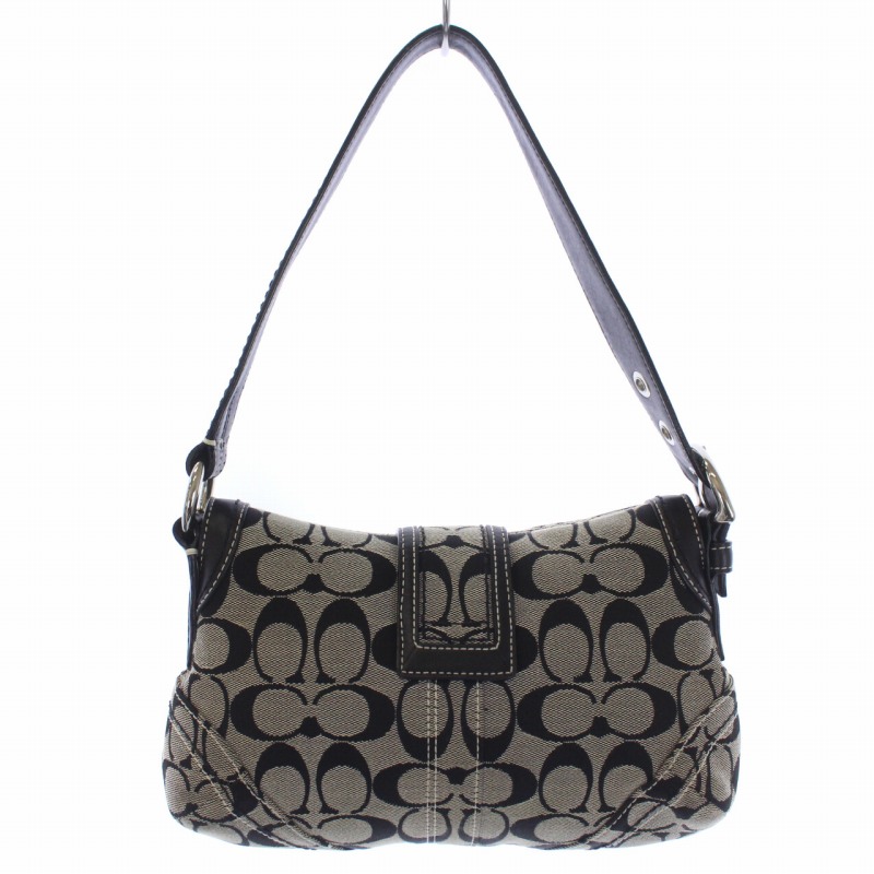コーチ COACH ワンショルダーバッグ シグネチャー キャンバス レザー 