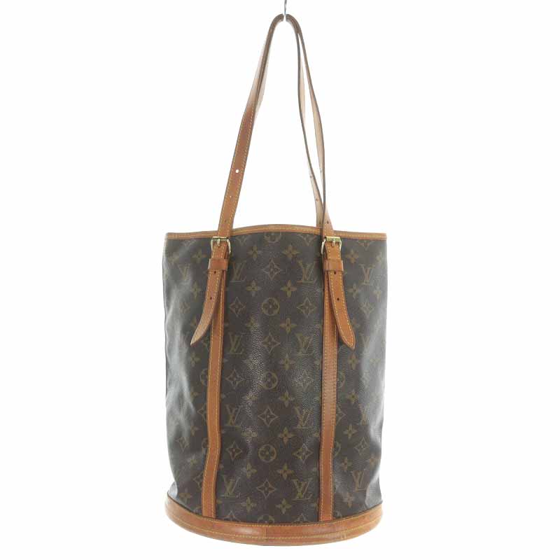 ルイヴィトン LOUIS VUITTON モノグラム バケットGM トートバッグ  
