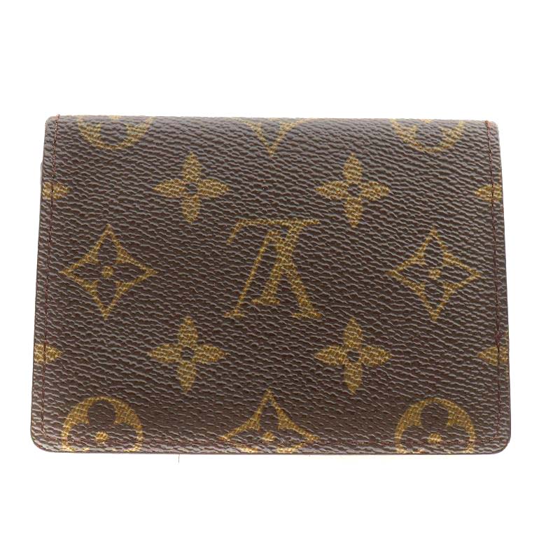 ルイヴィトン LOUIS VUITTON ポルト2カルト ヴェルティカル モノグラム 