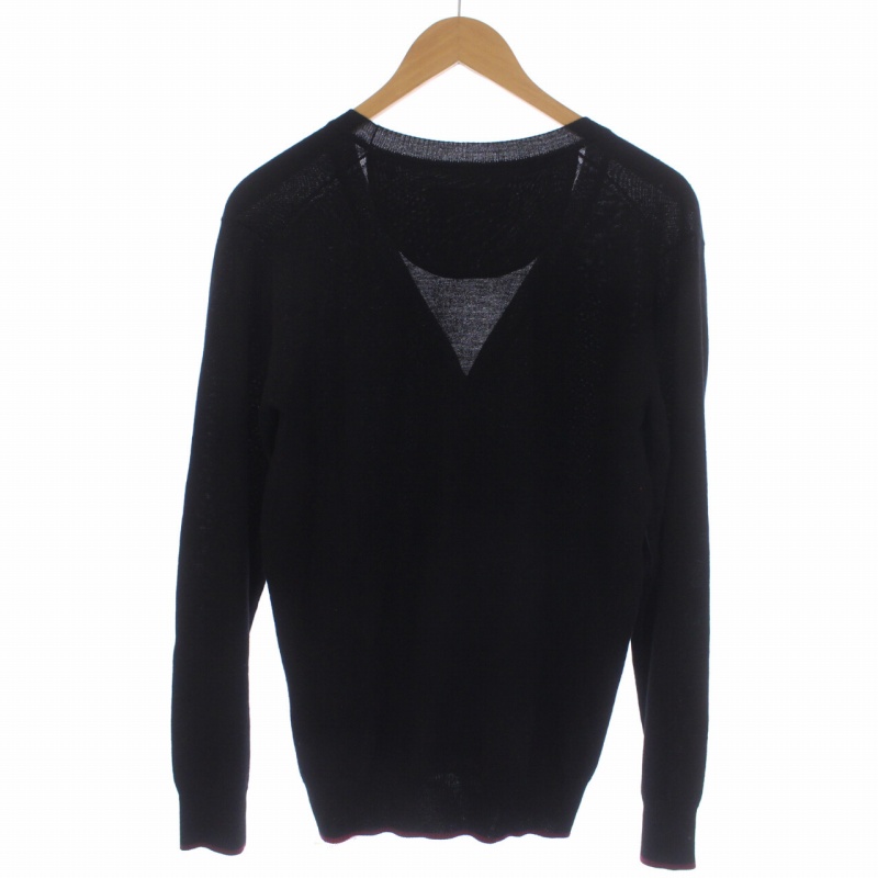 未使用品 バーバリーブラックレーベル BURBERRY BLACK LABEL ニット 