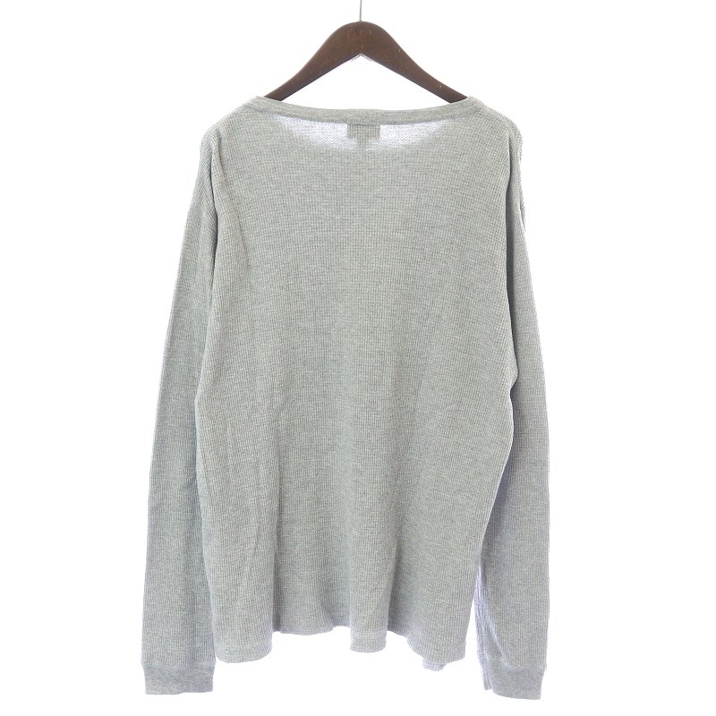 ステューシー STUSSY Tシャツ カットソー ロンT 長袖 ワッフル 