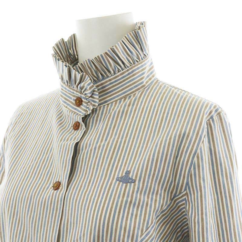 ヴィヴィアンウエストウッド Vivienne Westwood ブラウス シャツ 長袖 