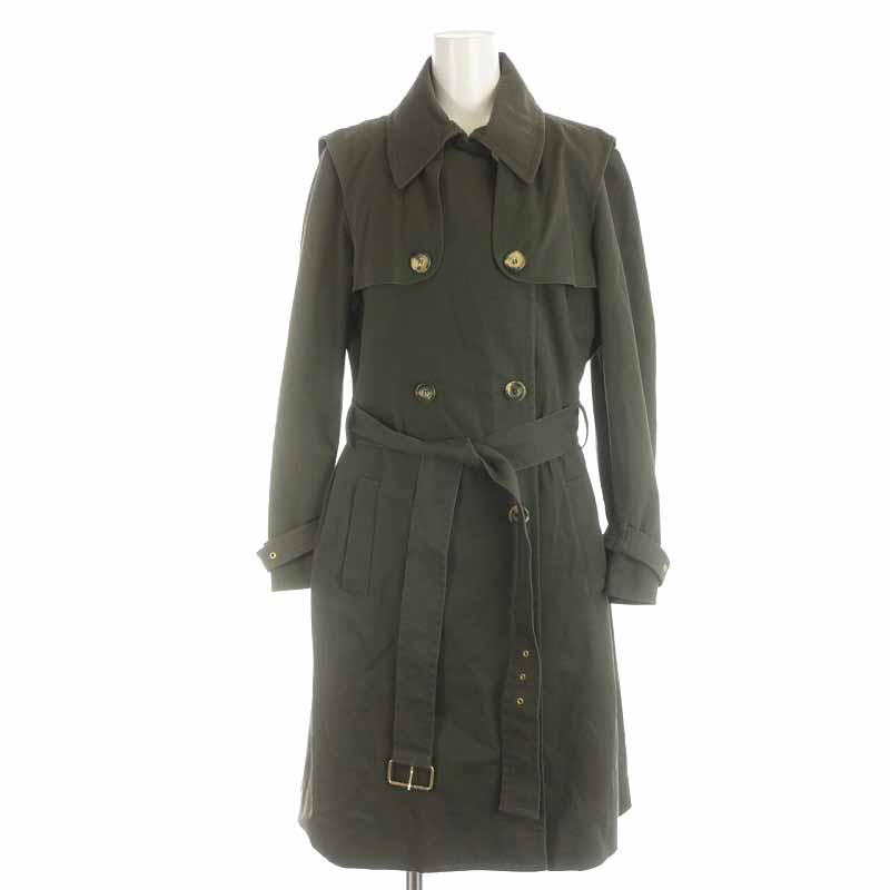 セリーヌ CELINE トレンチコート ロング ダブルボタン ベルト 大きい  