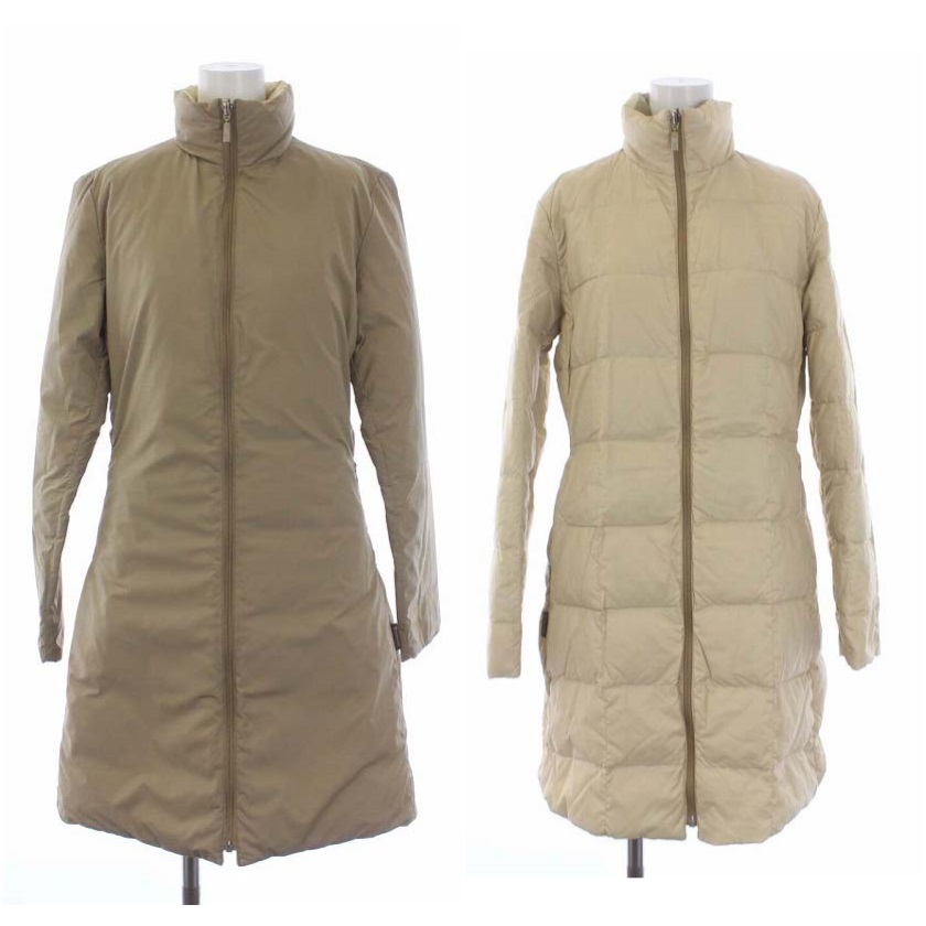 モンクレール MONCLER 茶タグ リバーシブル ダウンコート アウター  