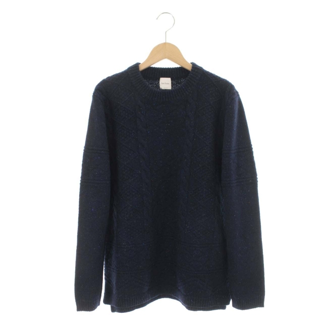 ポールスミス PAUL SMITH 18AW ネップ ニット セーター クルーネック 
