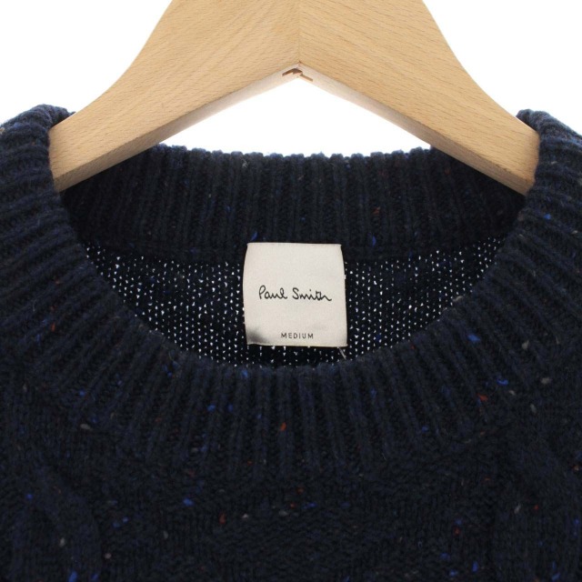 ポールスミス PAUL SMITH 18AW ネップ ニット セーター クルーネック 