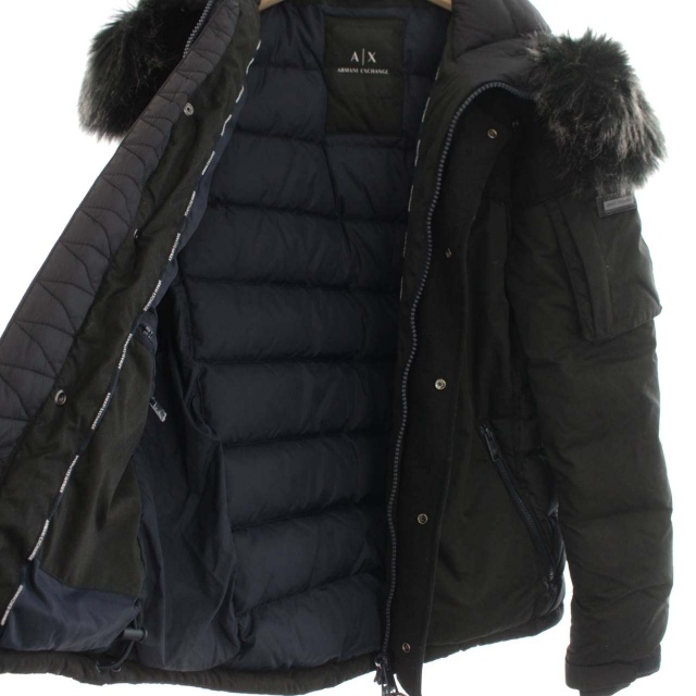 アルマーニ エクスチェンジ　ジャケット アウター ファー 切り替え ARMANI EXCHANGE コート アウター 「A|X アルマーニ エクスチェンジ