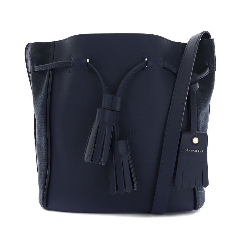 ロンシャン LONGCHAMP ペネロペレザーバケットバッグ Penelope Leather 