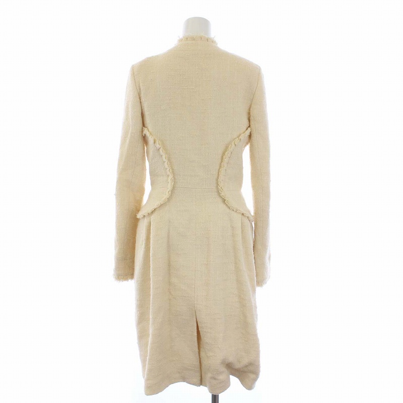 FENDI フリンジ付きロングコート