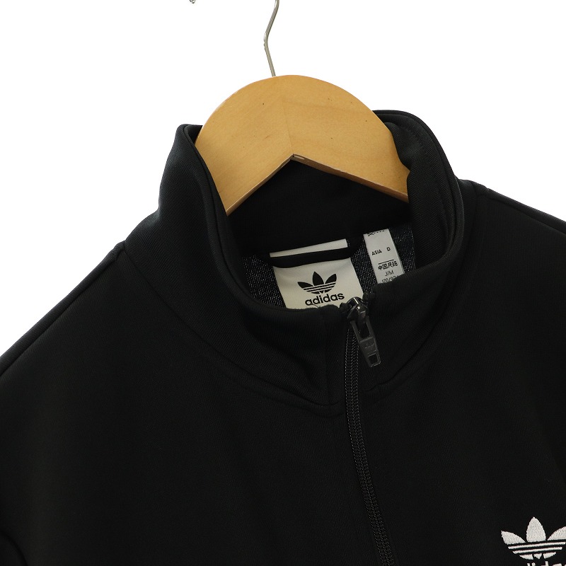 00s アディダス adidas ハイネック トラックジャケット M 黒タグ 00s アディダス adidas ハイネック トラックジャケット M 黒タグ