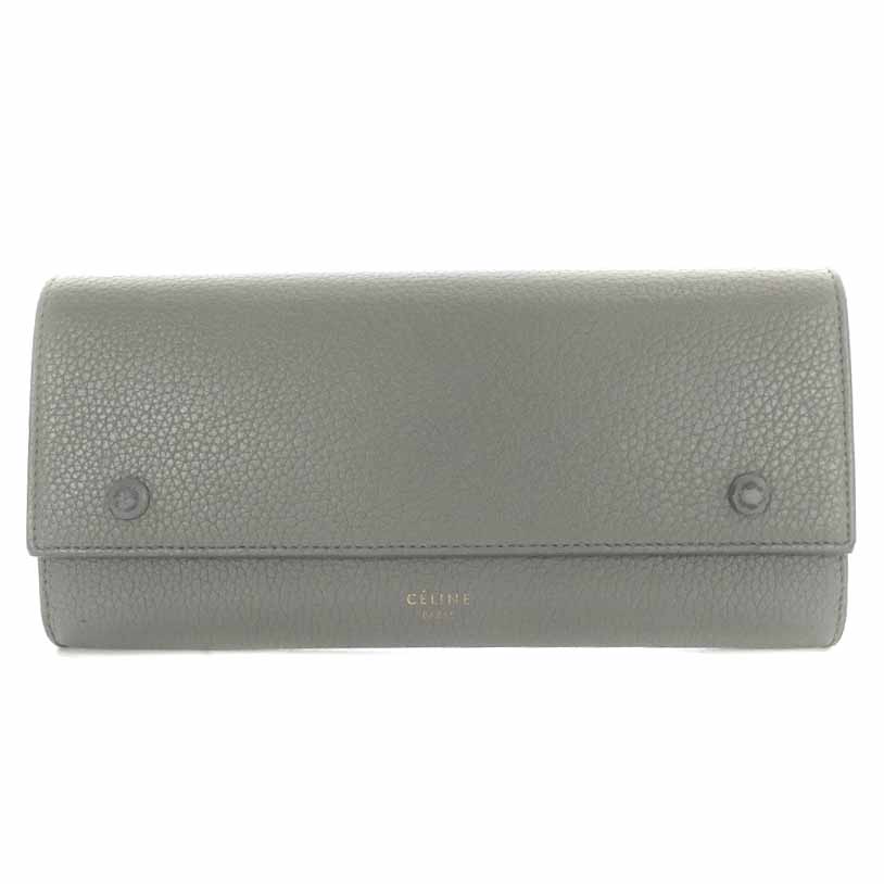 セリーヌ CELINE ラージフラップマルチファンクション 長財布 二つ折り  