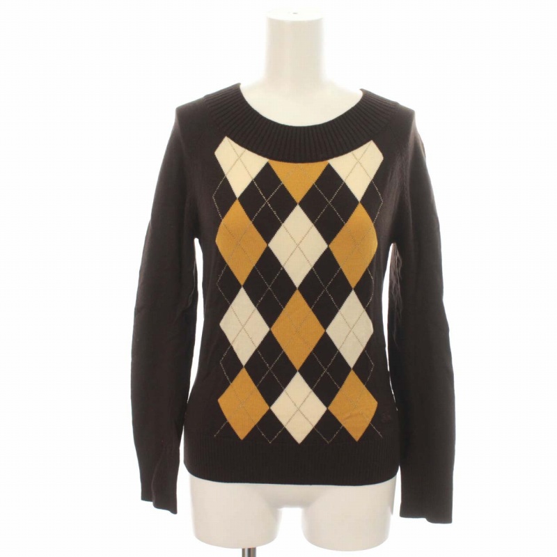 バーバリー ロンドン BURBERRY LONDON ニット セーター アーガイル 