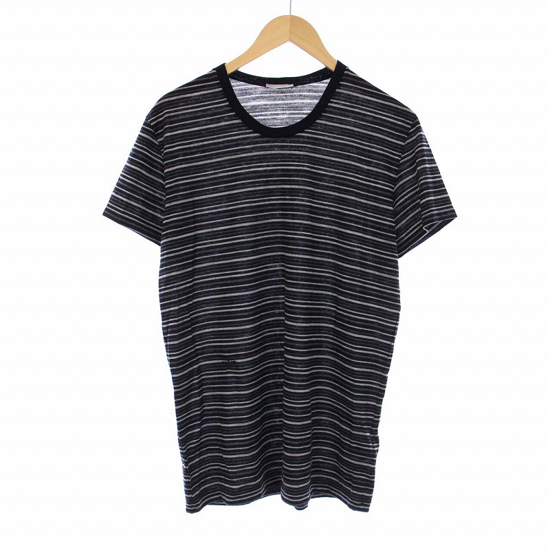 ディオールオム Dior HOMME 08AW ニット カットソー ボーダー 半袖 