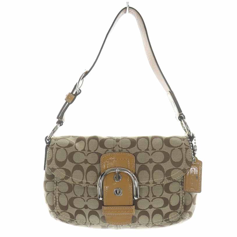 コーチ COACH ソーホー シグネチャー ワンショルダーバッグ キャンバス  