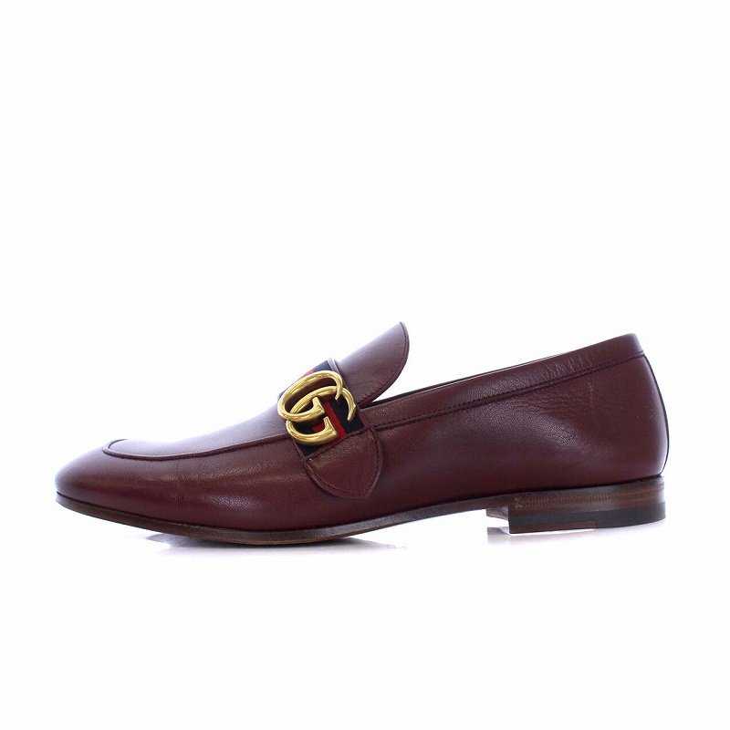 GUCCIグッチ　コインローファー　革靴　7 1/2 シェリー GUCCIグッチ コインローファー 革靴 7 1/2 シェリー