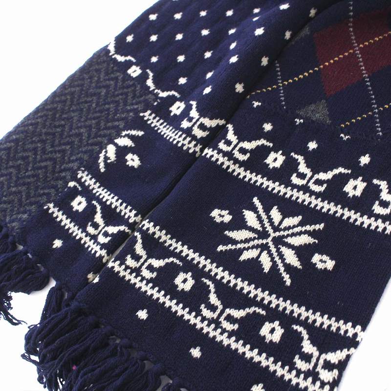 ラルフローレン ラグビー RALPH LAUREN RUGBY ニットマフラー ストール