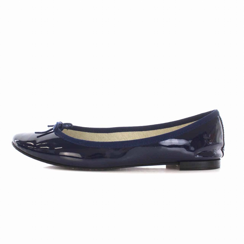 レペット Repetto バレエシューズ フラット パンプス リボン エナメル 