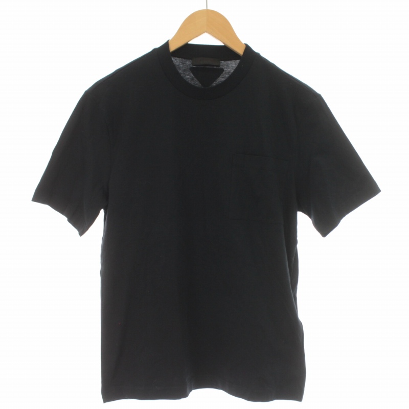 プラダ PRADA Tシャツ カットソー クルーネック プルオーバー 三角 
