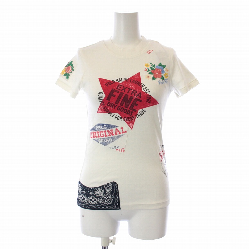 【PAPAS パパス S/S 鹿の子 ポロシャツ L】白 刺繍 プリント 半袖 バック刺繍プリント半袖Tシャツ(M ブルー): トップス｜Right-on公式