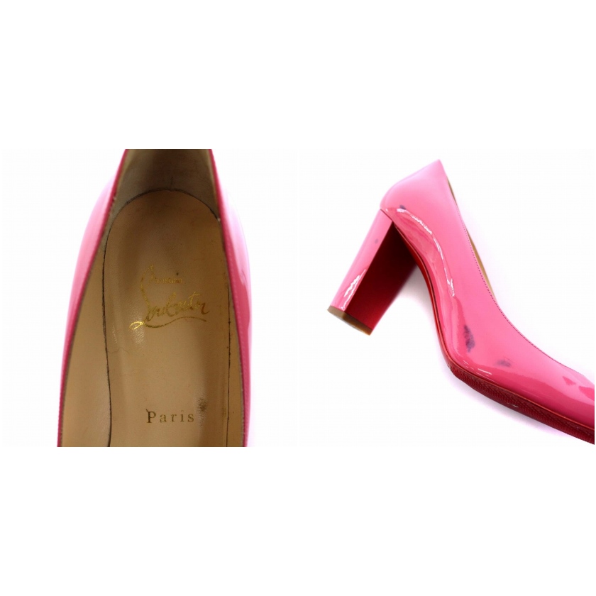 クリスチャンルブタン Christian louboutin パンプス ハイヒールチャン 