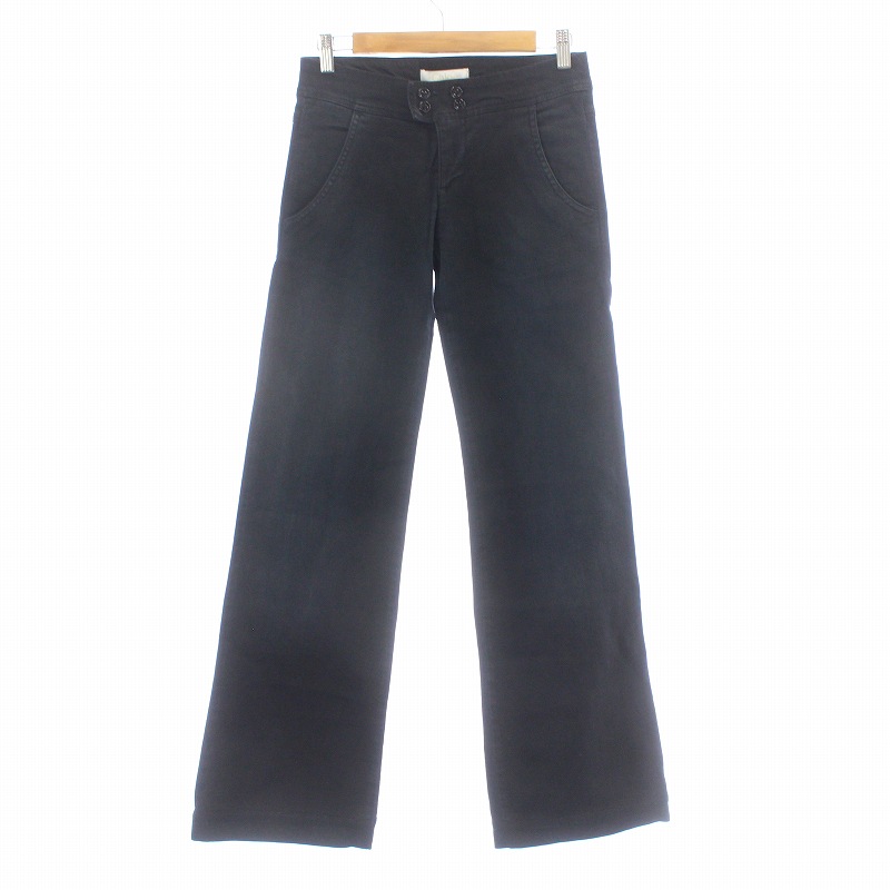 レア Chloe クロエ 2016SS 裾ジップデザイン デニムパンツ 34 レア Chloe クロエ 2016SS 裾ジップデザイン デニムパンツ 34
