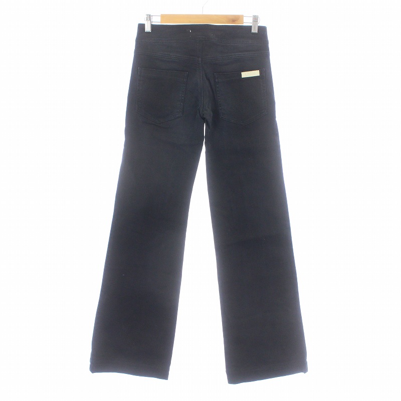 クロエ CHLOE デニムパンツ ジーンズ ジップフライ 34 S 黒