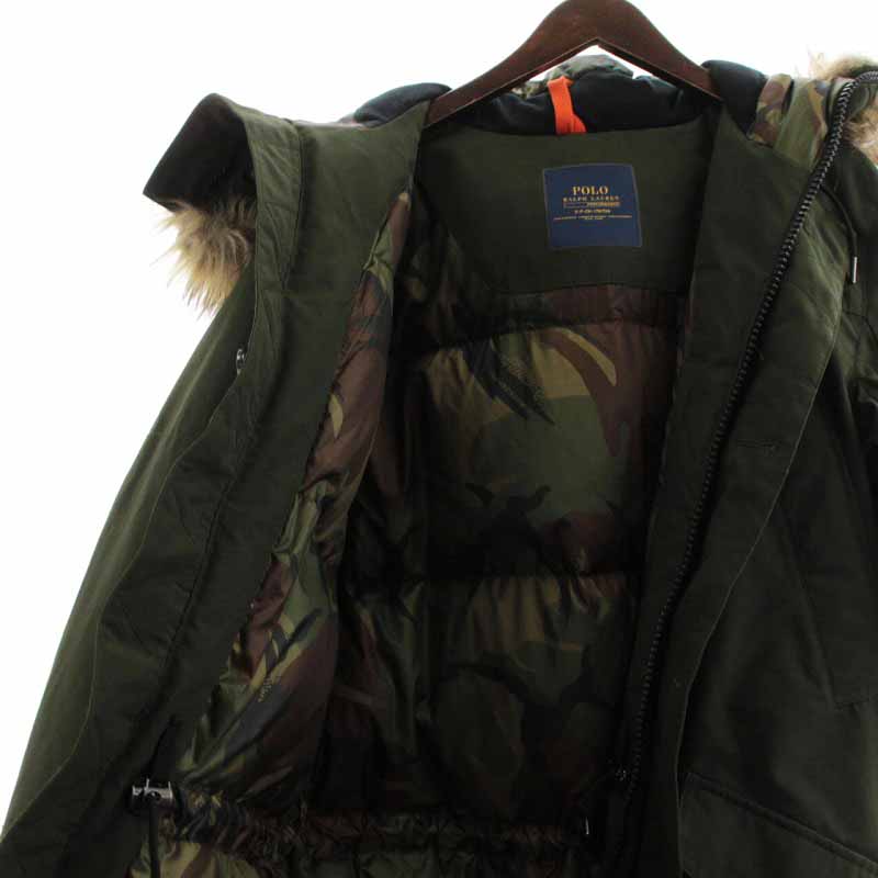 ポロ ラルフローレン POLO RALPH LAUREN ダウンコート ミリタリー 